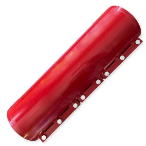 Jaquette 2L8 rouge avec serre-jaquette intégré