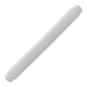Tube blanc plastique long