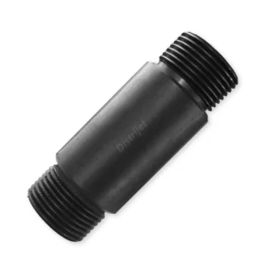 Tube noir plastique